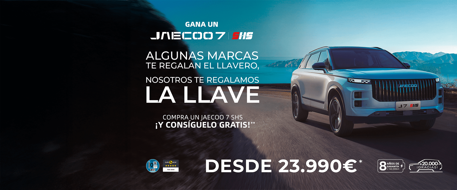 Jaecoo 7 SHS Sorteo