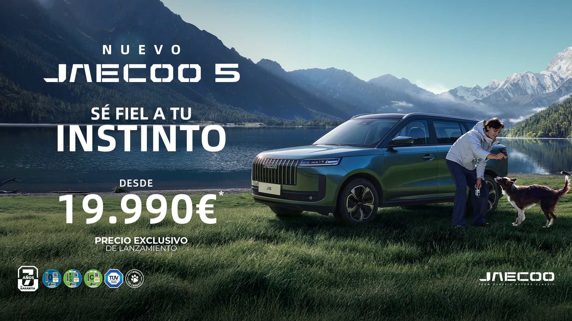 Gama Jaecoo 5 desde 19.990€